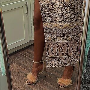 Mm July- Feathered Heels